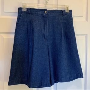 Jara High Waisted Denim Shorts Size 12